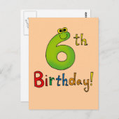 Carte Postale 6e anniversaire ! (Devant / Derrière)