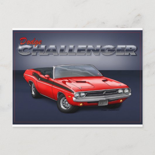 Carte Postale 70-72 Challenger (Devant)