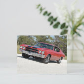 Carte Postale 70' Chevelle SS (Debout devant)