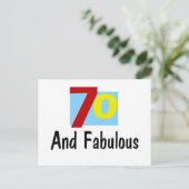 Carte Postale 70 et fabuleux (Debout devant)