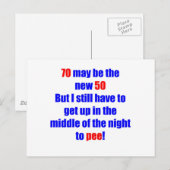 Carte Postale 70 nouveaux 50 (Devant / Derrière)