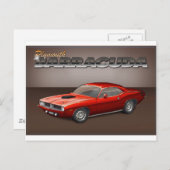 Carte Postale 72-74 Barracuda (Devant / Derrière)