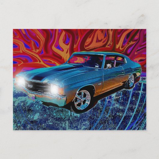 Carte Postale 72 Chevelle Post Card (Devant)