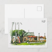 Carte Postale 73 : Café du parc Victoria (Devant / Derrière)