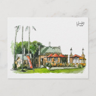 Carte Postale 73 : Café du parc Victoria