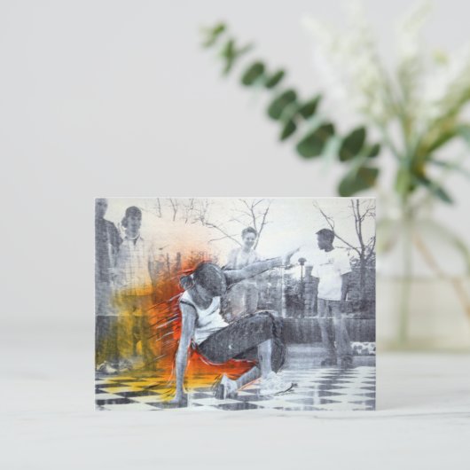 CARTE POSTALE #75 (Debout devant)