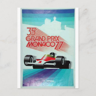 Carte Postale 77 grand prix monoco