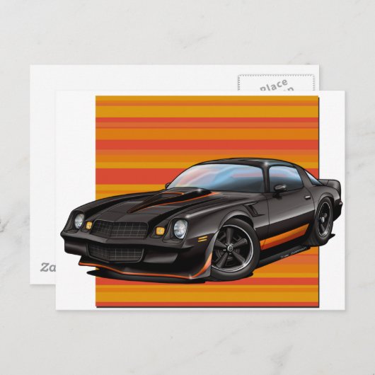 Carte Postale 78-81 Camaro (Devant / Derrière)