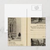 Carte Postale 79496 Hotel Wolcott Broadway aux 31e et 42e (Devant / Derrière)