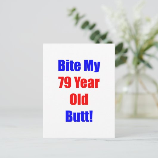 Carte Postale 79 Bite Mon Beurre (Debout devant)