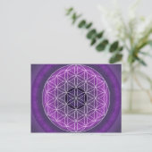 Carte Postale 7 chakra de couronne créée par Tutti (Debout devant)