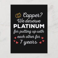 7e Anniversaire de Mariage I - Couple Drôle en Cui