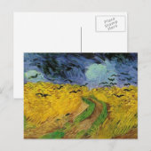 Carte Postale 800px-vincent van gogh (1853-1890) - champ de blé  (Devant / Derrière)