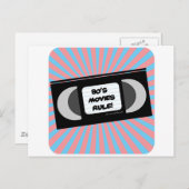 Carte Postale 80 Movies Règle (Devant / Derrière)