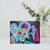 Carte Postale 80 Retro Party (Debout devant)