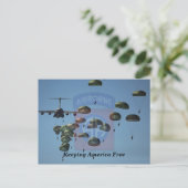 Carte Postale 82e aire de tir aérien du fort Bragg (Debout devant)