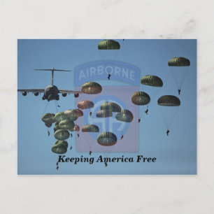 Carte Postale 82e aire de tir aérien du fort Bragg