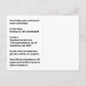 Carte Postale 83e anniversaire - Fun Fireworks, Rainbow Look "83 (Dos)