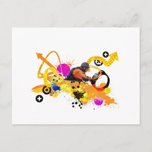 Carte Postale 84. Kayak urbain 3 (Devant)