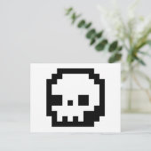 Carte postale 8 bits Pixel Art (Debout devant)