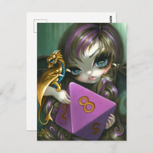 Carte postale "8 découpes" (Devant / Derrière)