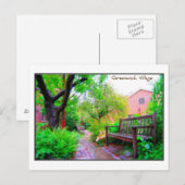 Carte postale 8 - Greenwich Village, NYC (Devant / Derrière)