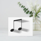 Carte postale 8e flou de note (Debout devant)