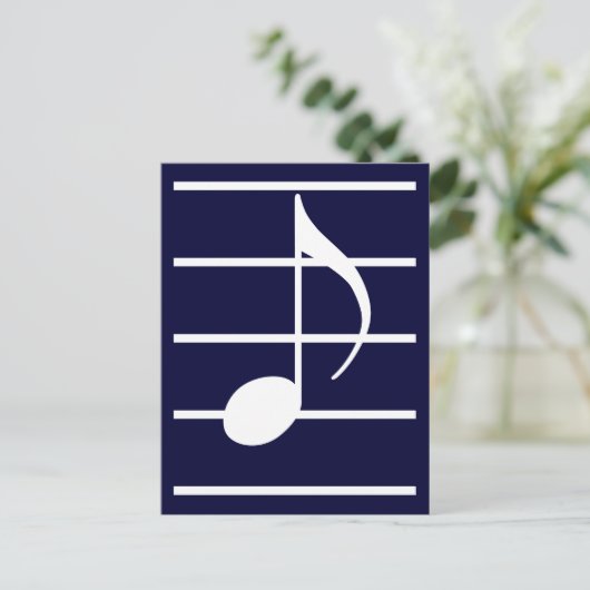 Carte Postale 8e note (Debout devant)