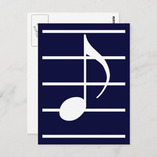 Carte Postale 8e note (Devant / Derrière)