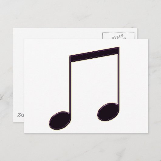 Carte Postale 8e NoteS (Devant / Derrière)