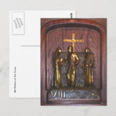 Carte Postale 8e Station du Chemin de Croix (Devant / Derrière)