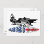 Carte Postale 90 000 tonnes de diplomatie (Devant / Derrière)