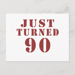 Carte Postale 90 Anniversaire À Venir