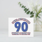 Carte Postale 90ème anniversaire de conception (Debout devant)