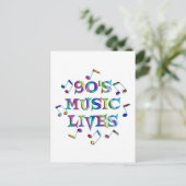 Carte Postale 90s Music Lives (Debout devant)