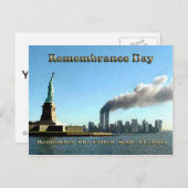 Carte Postale 911 septembre de jour de souvenir 11, 2001 (Devant / Derrière)