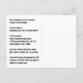 Carte Postale 92e anniversaire - Fun Fireworks, Rainbow Look "92 (Dos)