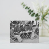 Carte Postale 93e infanterie de New York, 1863 (Debout devant)