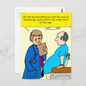 Carte Postale 949 dites-moi tout ce que vous avez dit à l'infirm (Devant / Derrière)