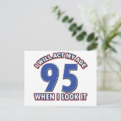 Carte Postale 95e anniversaire (Debout devant)