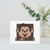 Carte Postale 98% Chimp, Chimpanzé (Debout devant)