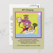 Carte Postale #9 Accrochement - de Dépendants Arrivés (Devant / Derrière)