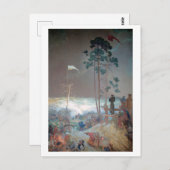 Carte Postale #9 La réunion à Krizky, Mucha (Devant / Derrière)