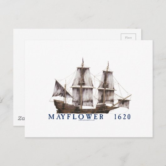 Carte Postale 9 mayflower (Devant / Derrière)