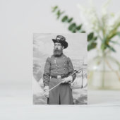 Carte Postale 9e officier du Massachusetts, années 1860 (Debout devant)