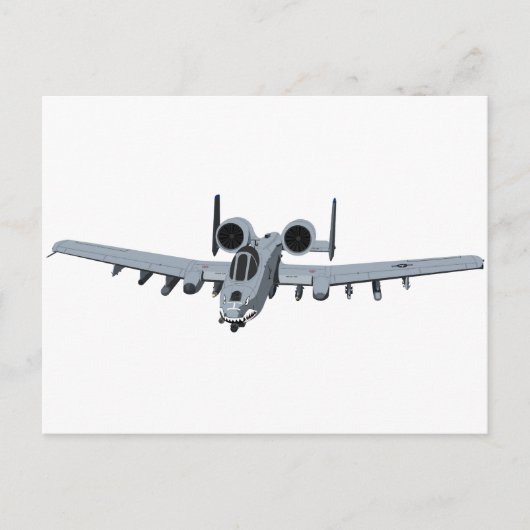 Carte Postale A-10 Thunderbolt II (Devant)