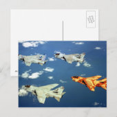 Carte Postale A-7 Corsair II (Devant / Derrière)