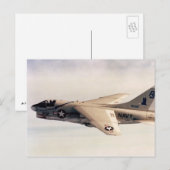 Carte Postale A-7 Corsair II (Devant / Derrière)