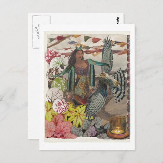 Carte Postale à ailes (Devant / Derrière)