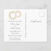 Carte postale 'À avoir et à garder' florale pour a (Dos)